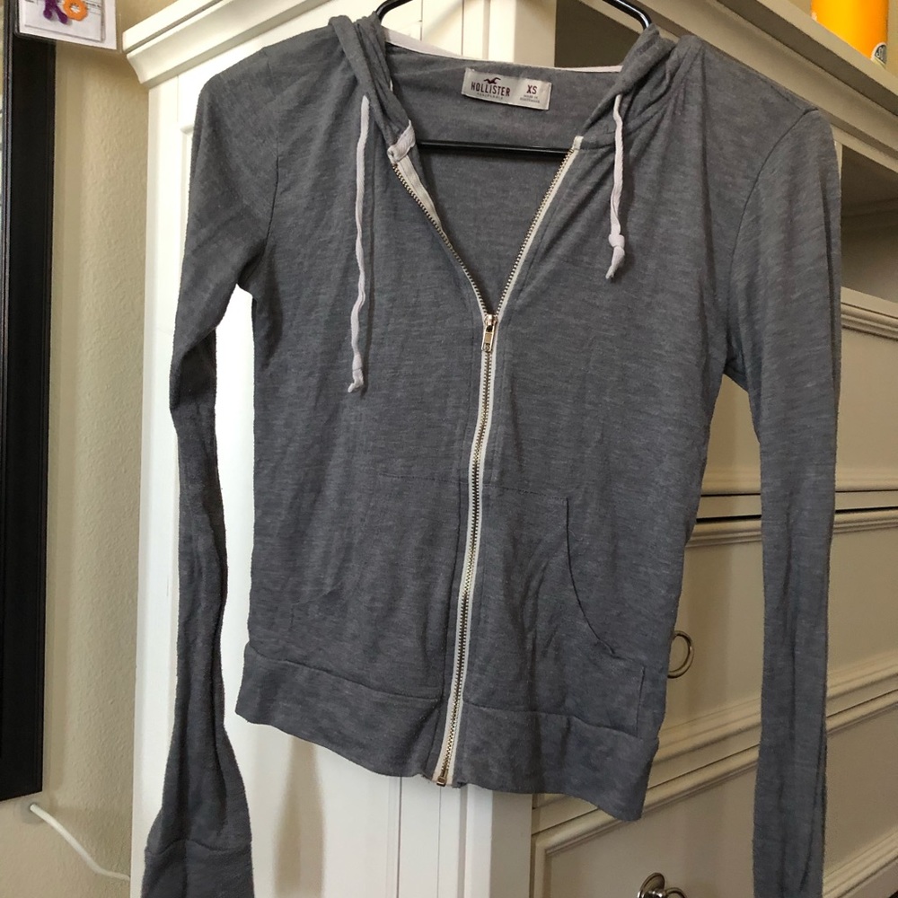 Light grey hoodie